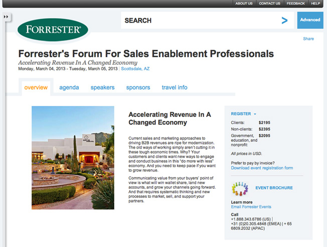 صفحه ورود forrester